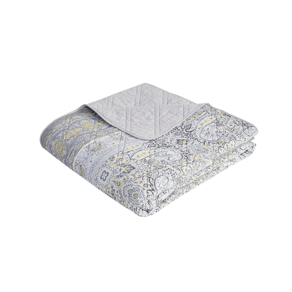 Miramar 3 Piece Reversible Cotton Coverlet Set