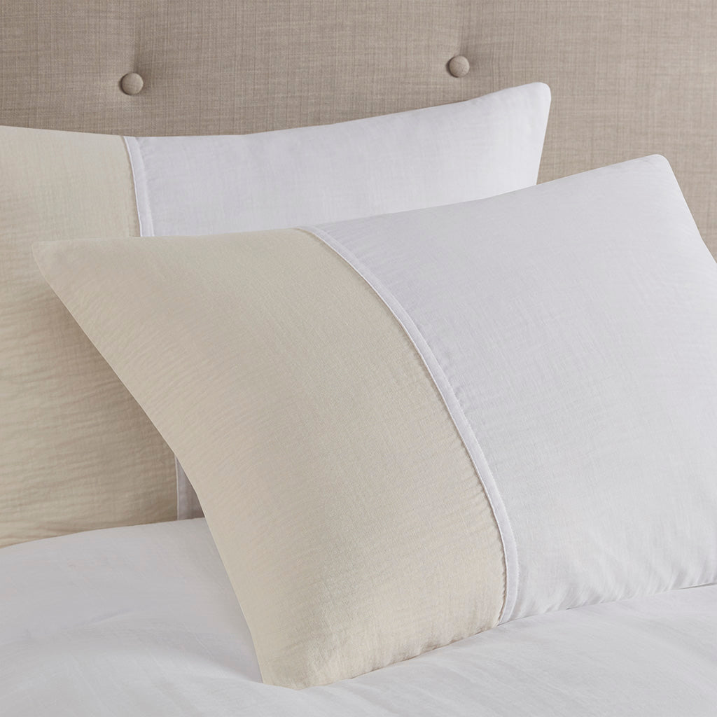 Miro 3 Piece Gauze Oversized Comforter Set