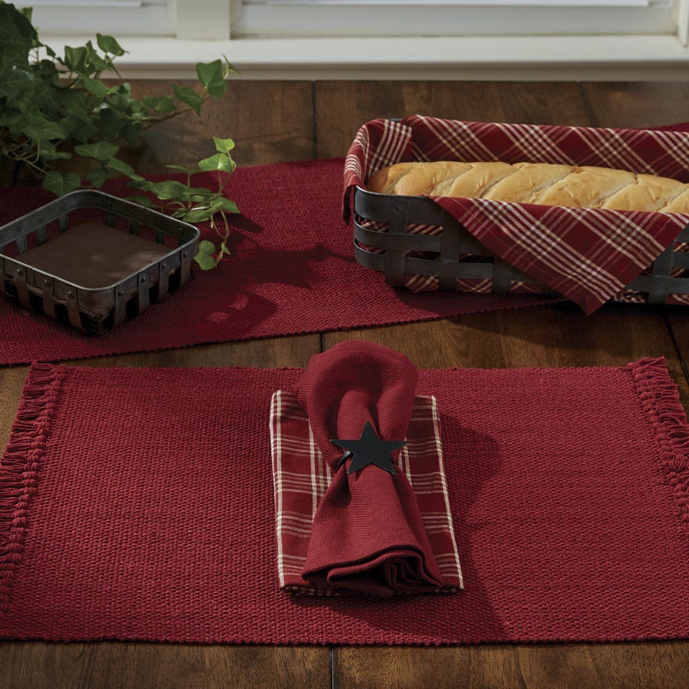 Casual Classics Placemat Set-Wine – Patch Creek