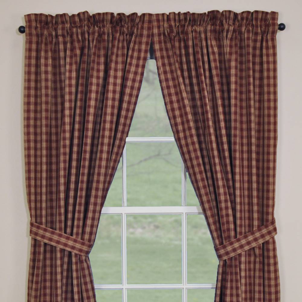 Sturbridge Lined 84" Panel Wine