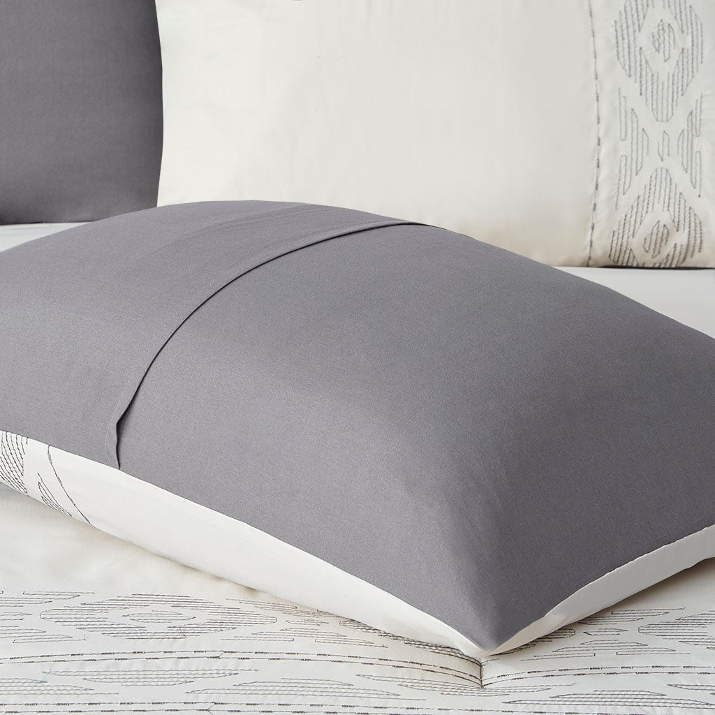 Helena 8 Piece Embroidered Comforter Set