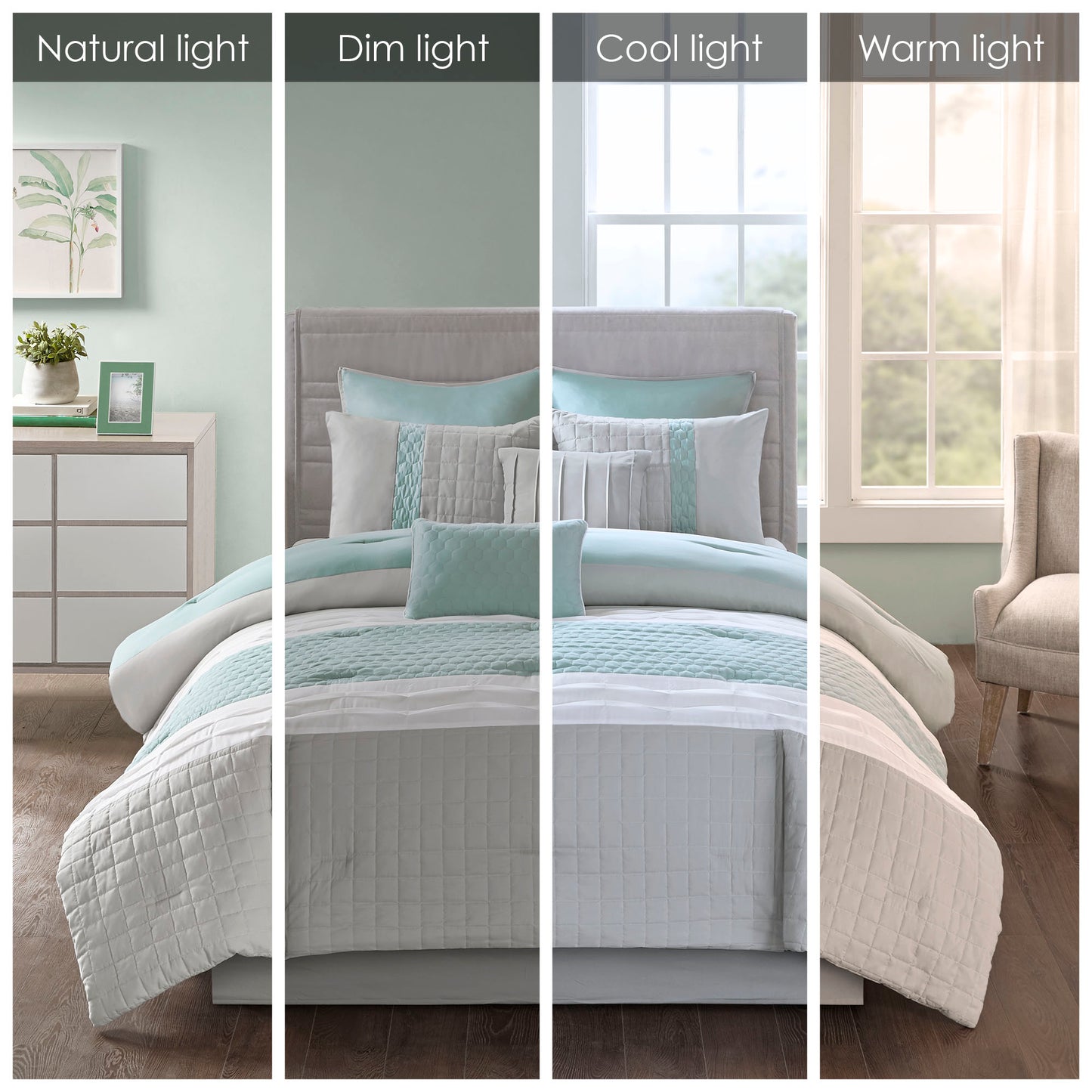 Tinsley 8 Piece Comforter Set