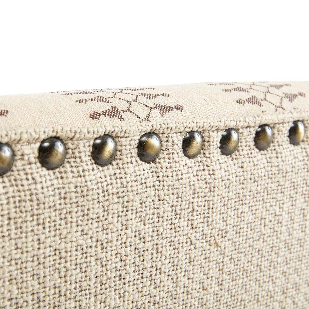 Simmons Natural Stripe Accent Chair