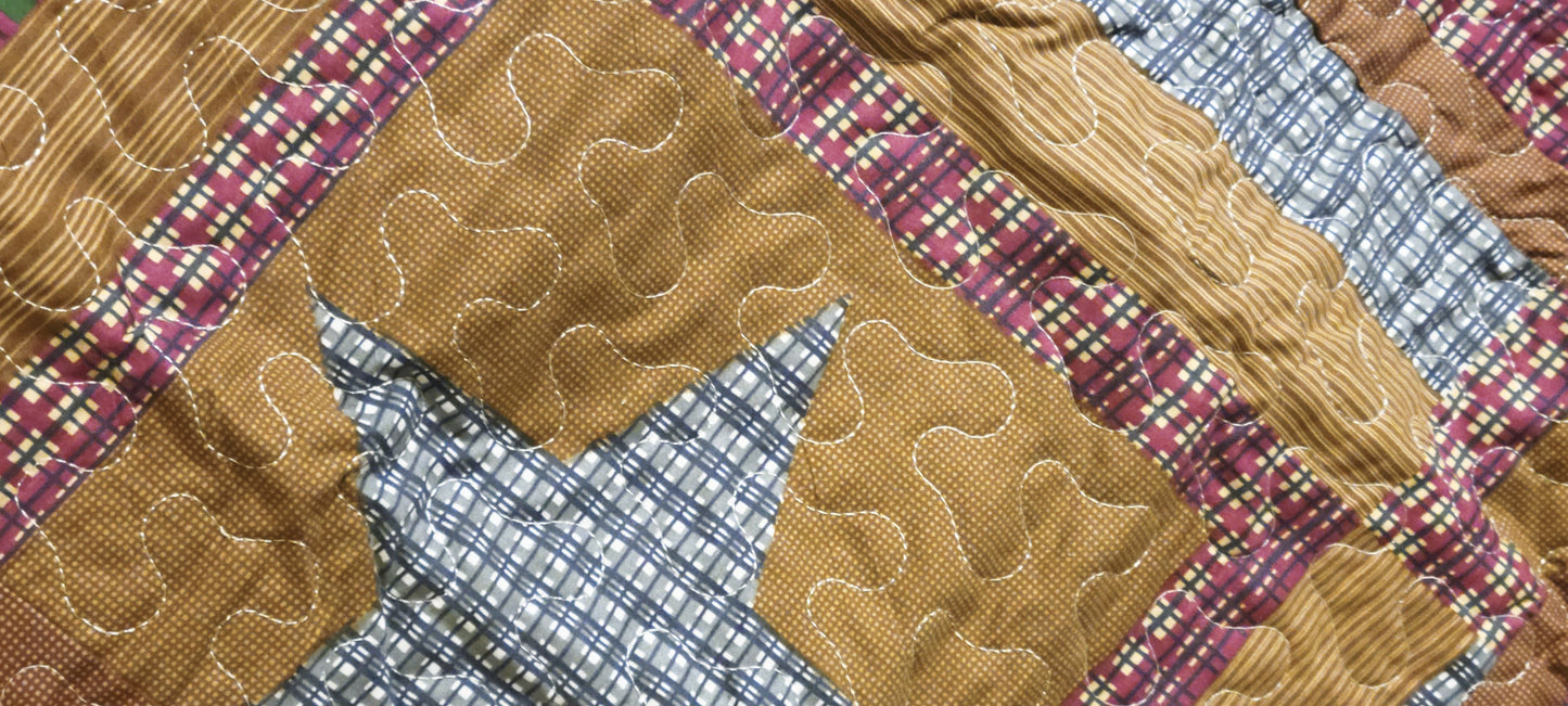 Lodge Star Primitive Quilt Set