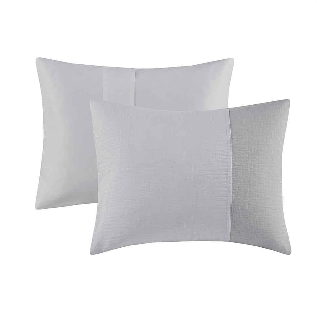 Miro 3 Piece Gauze Oversized Duvet Cover Set