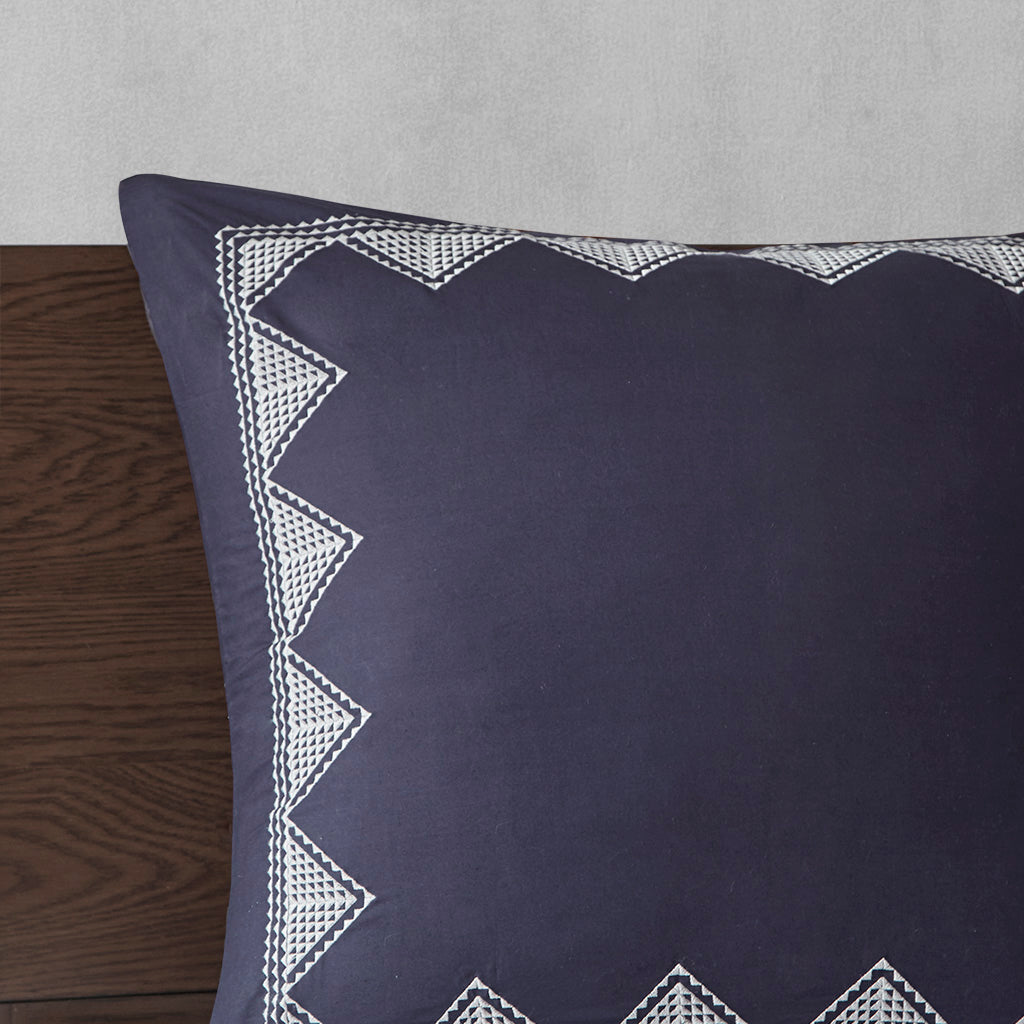Alpine 3 Piece Printed Cotton Quilt Set