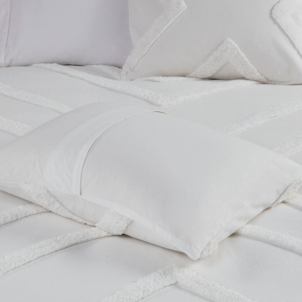 Beck Cotton Chenille Duvet Cover Set
