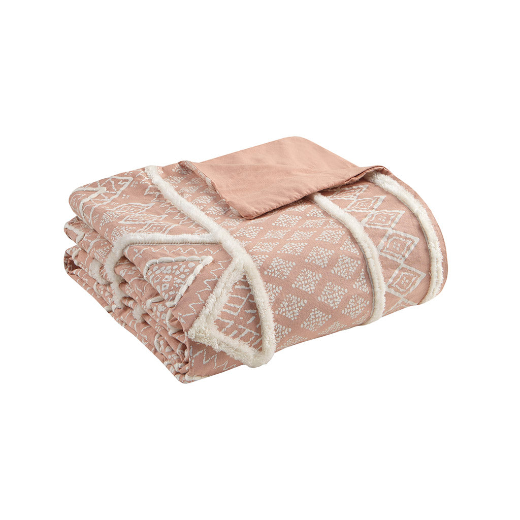 Marta 3 Piece Flax and Cotton Blended Duvet Cover Set