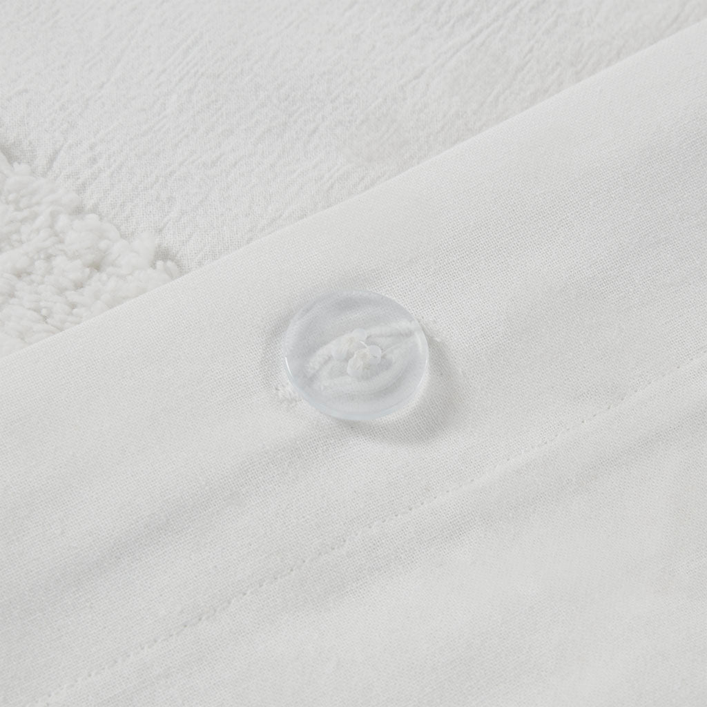 Beck Cotton Chenille Duvet Cover Set