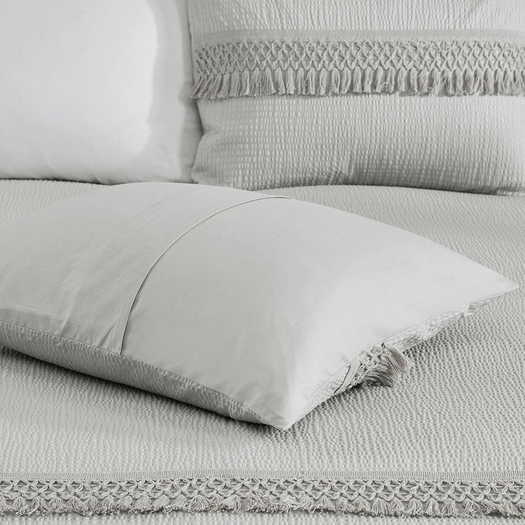 Amaya 3 Piece Cotton Seersucker Comforter Set