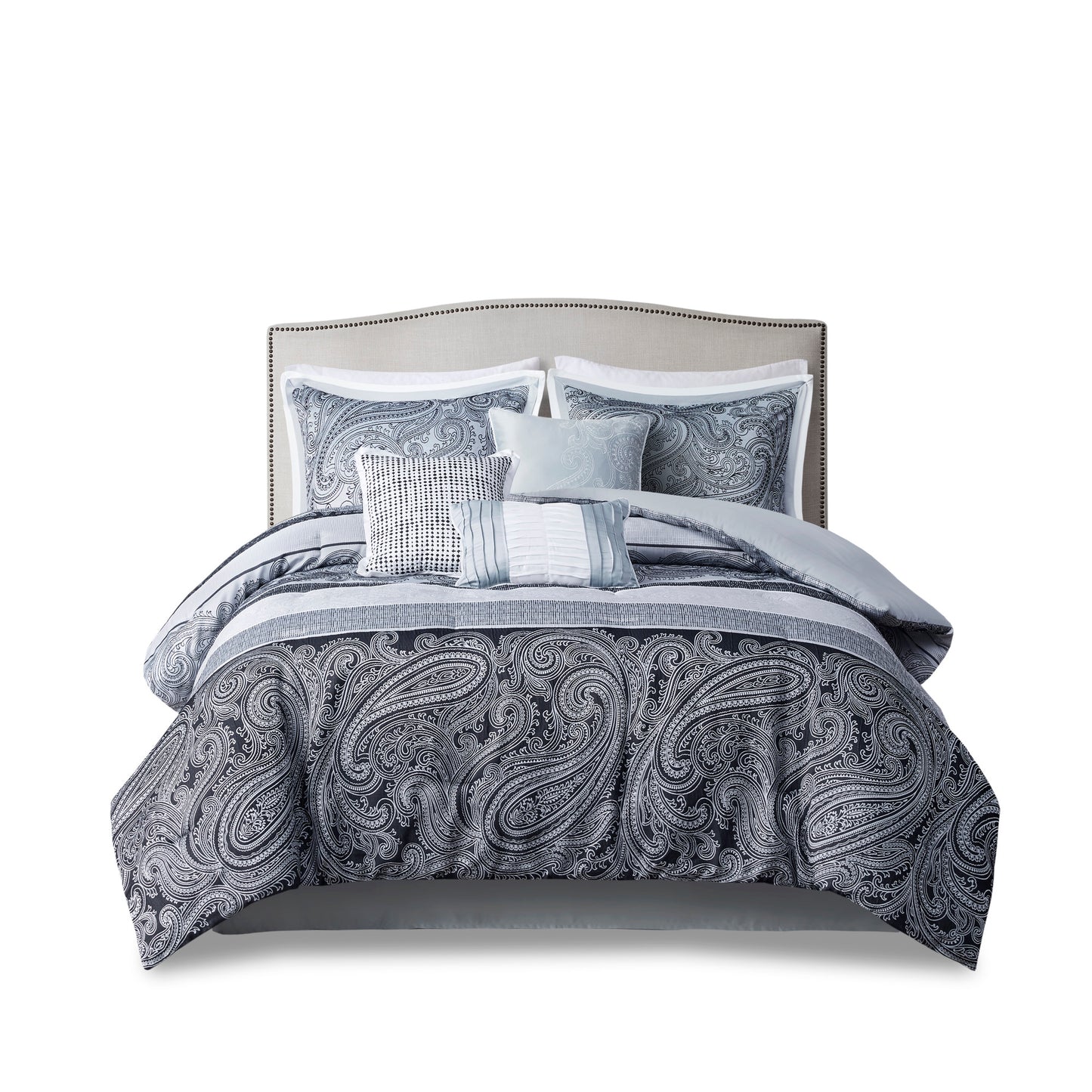 Neilsen 7 Piece Jacquard Comforter Set