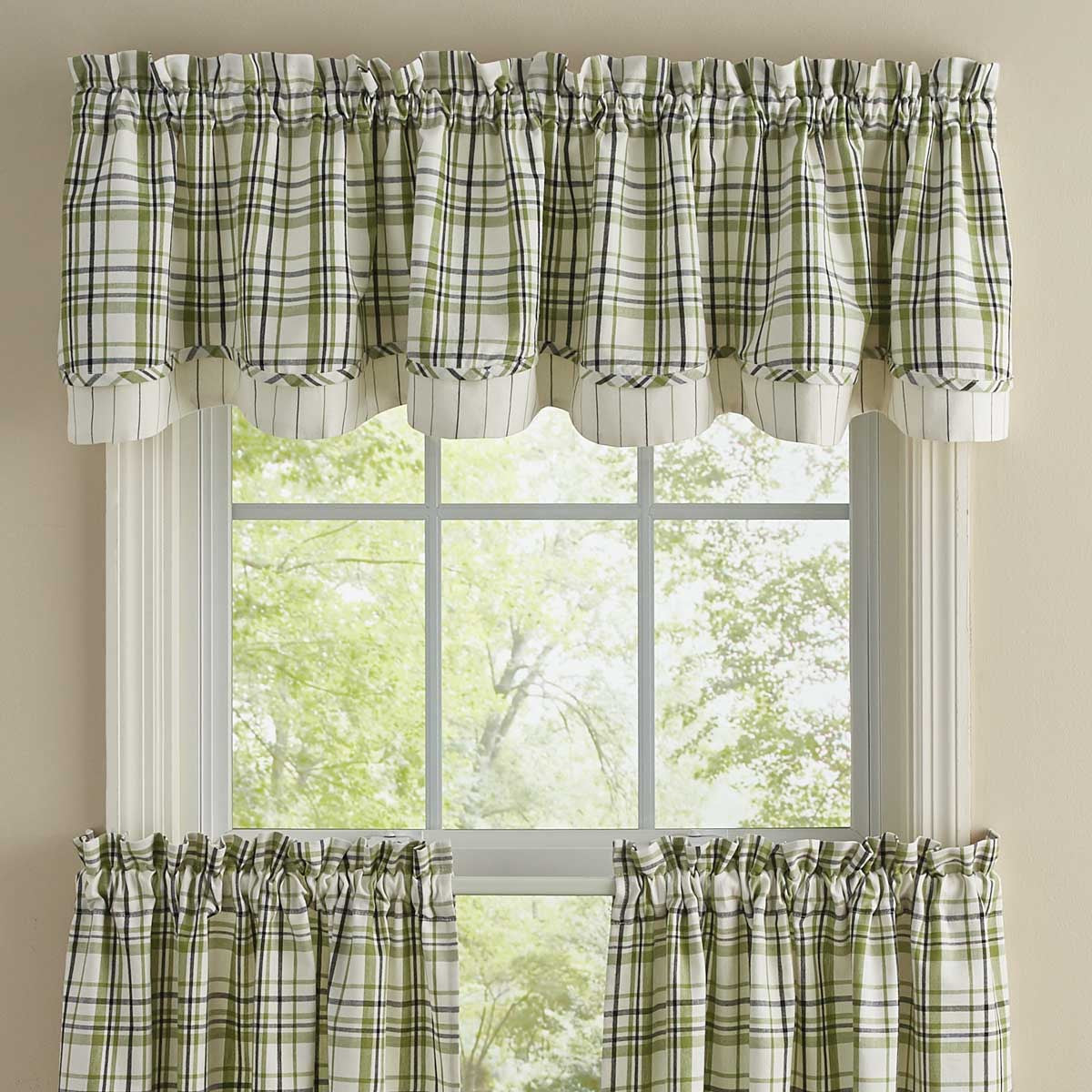 Time In A Garden Layered Valance