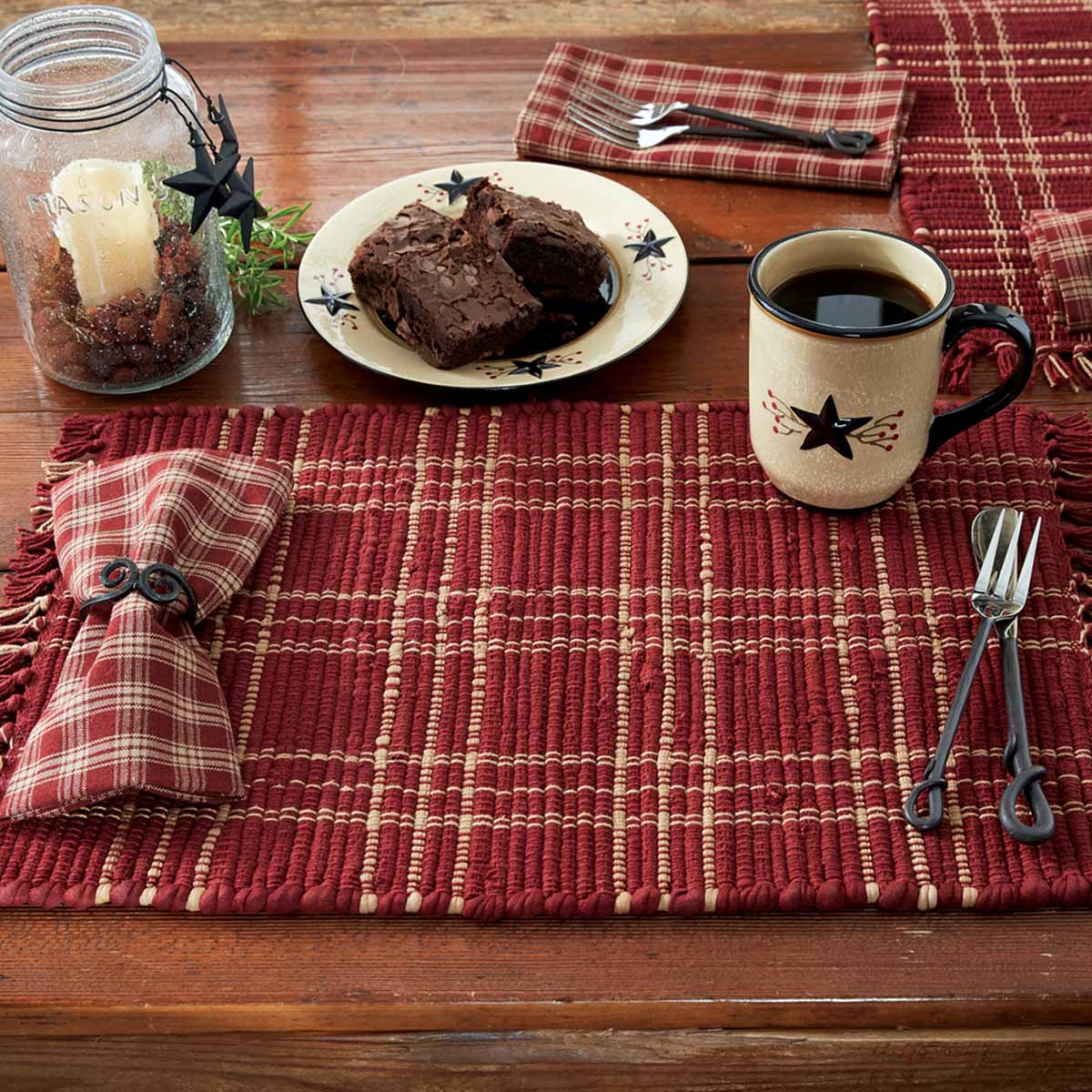 Regal Tartan Kitchen and Table Linens