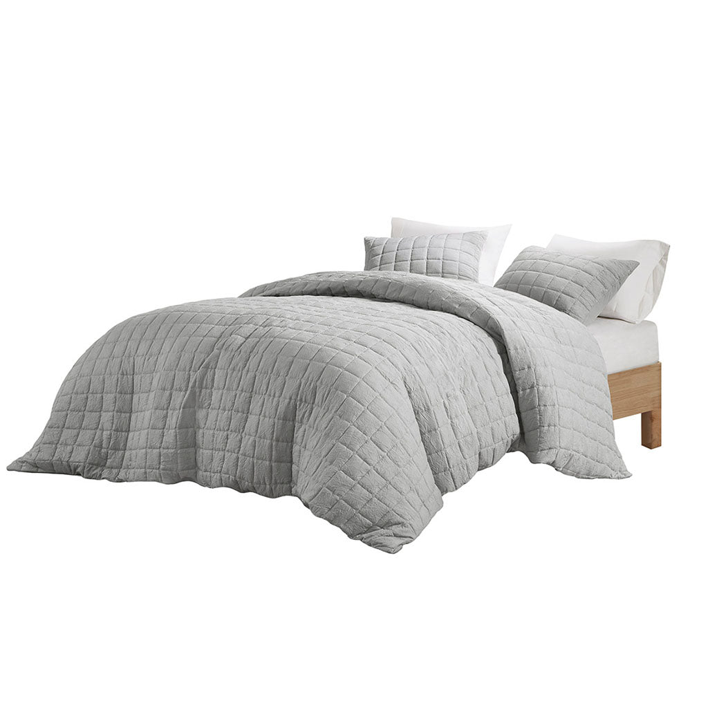 Cocoon 3 Piece Quilt Top Duvet Cover Set