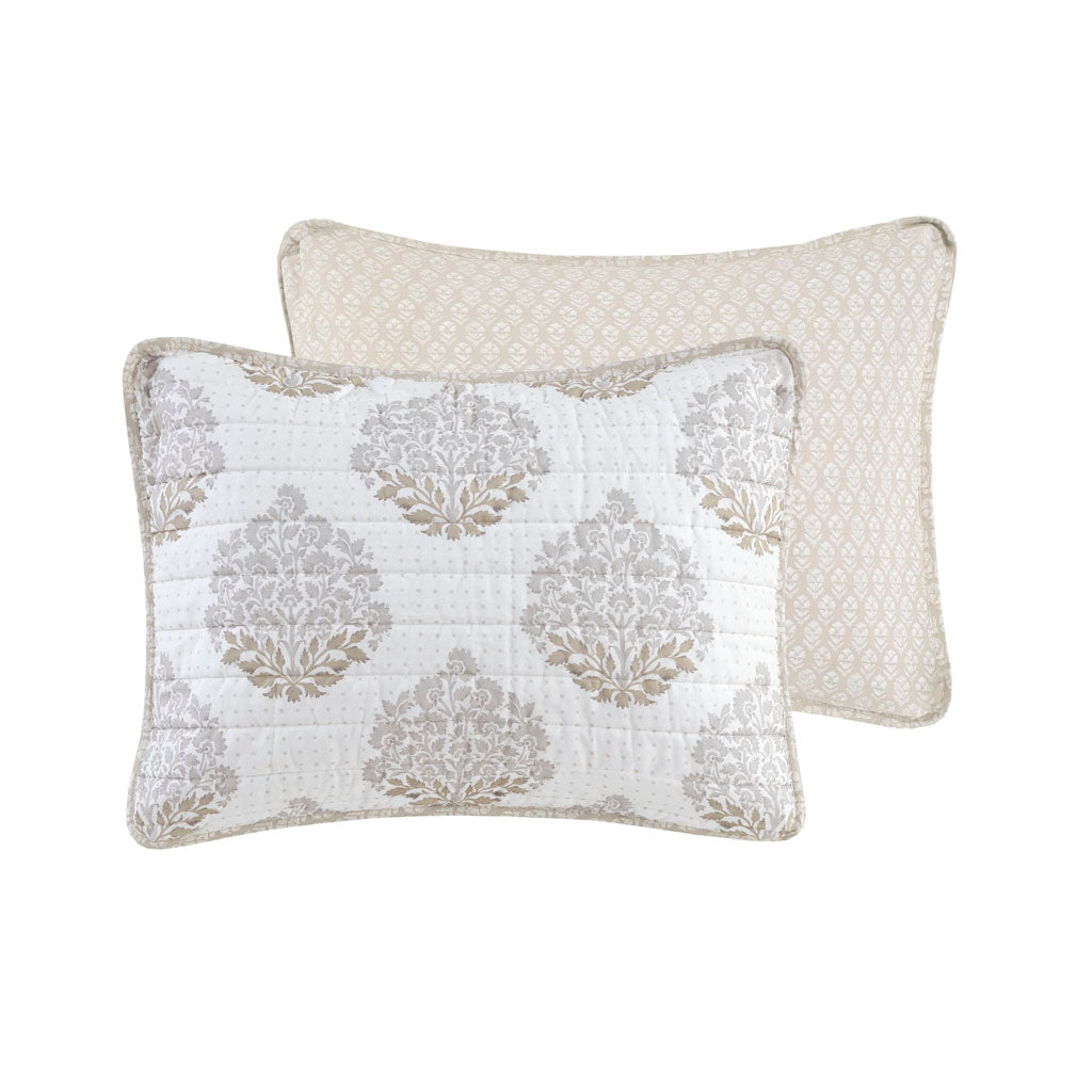 Suri 3 Piece Reversible Cotton Coverlet Set