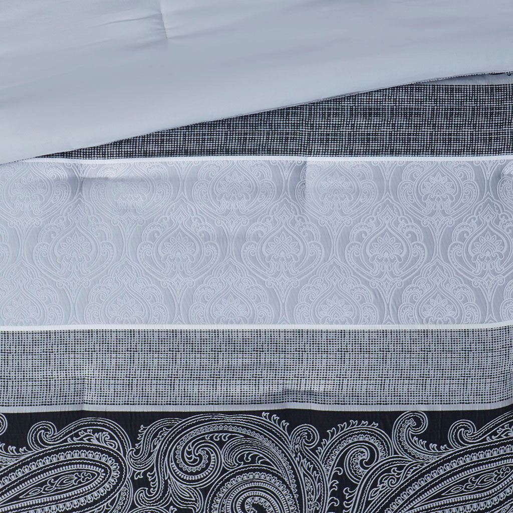 Neilsen 7 Piece Jacquard Comforter Set