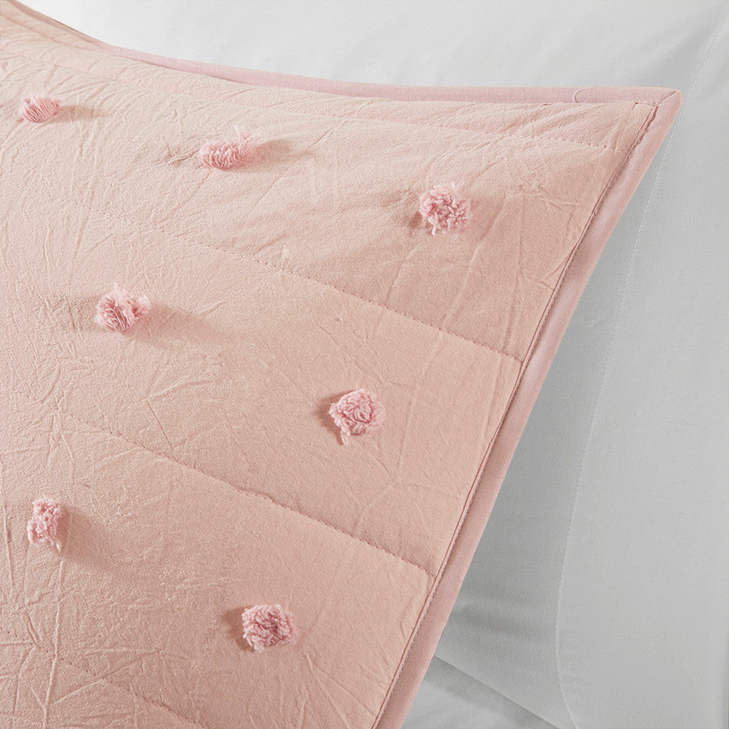 Brooklyn Cotton Jacquard Coverlet Set