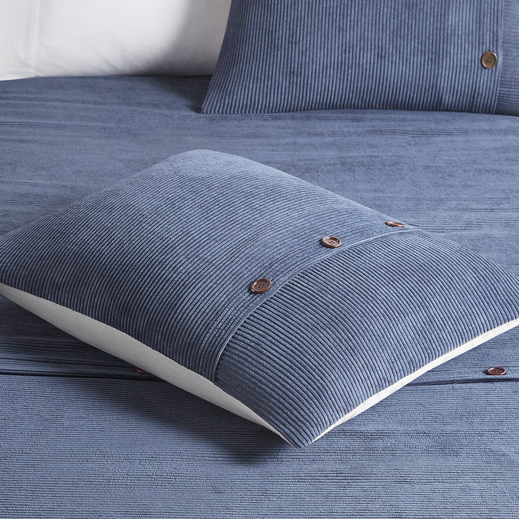 Andes 3 Piece Corduroy Duvet Cover Set