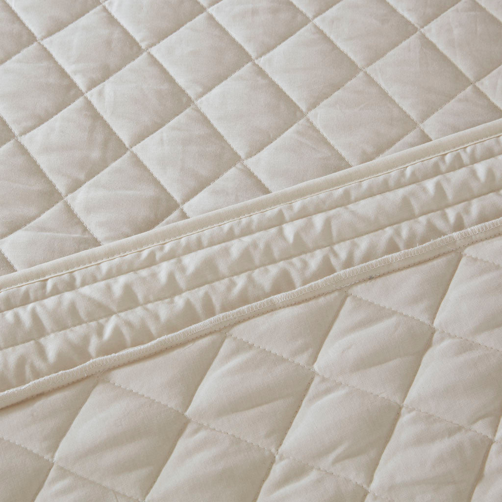 Breanna 4 Piece Cotton Reversible Tailored Bedspread Set
