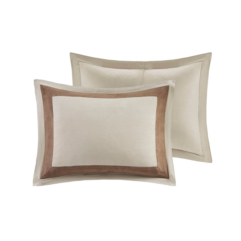 Dax 7 Piece Microsuede Comforter Set