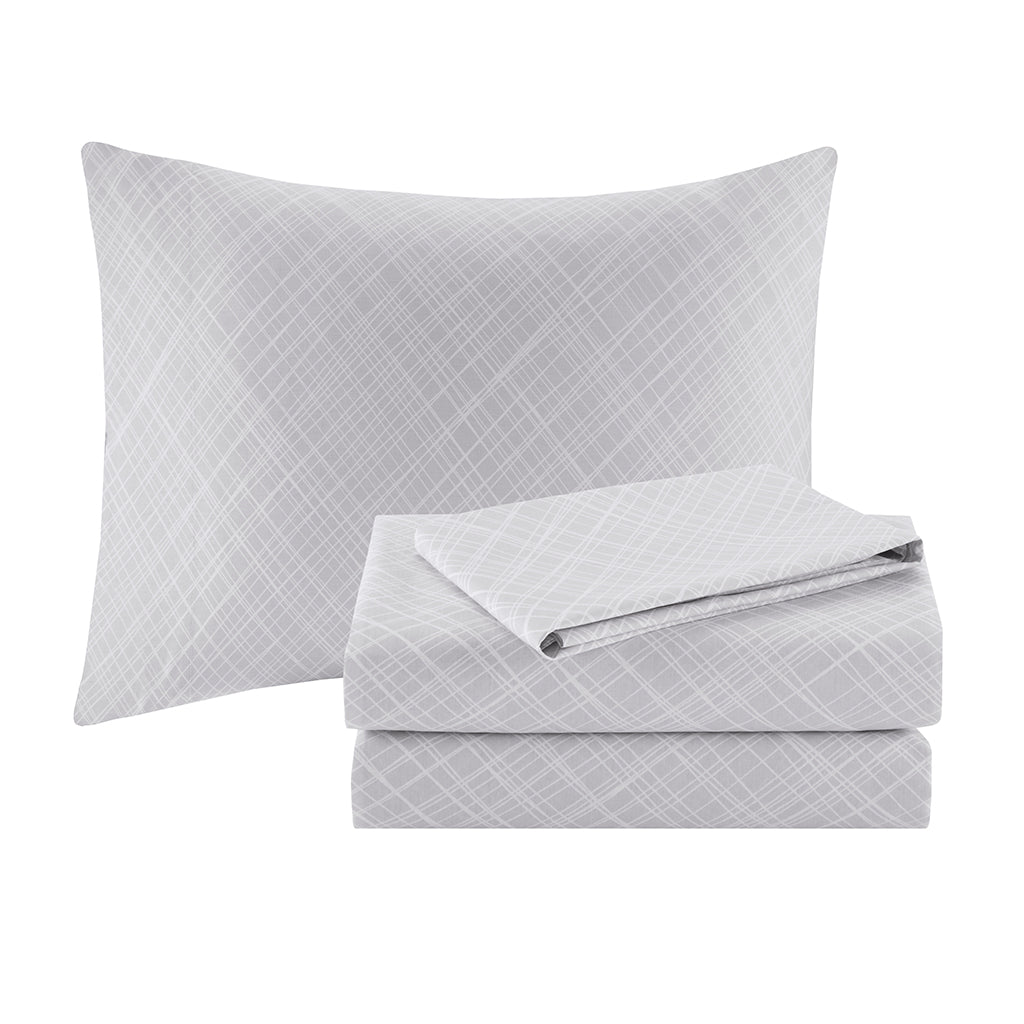 Central Park 9 Piece Comforter Set with Cotton Bed Sheets