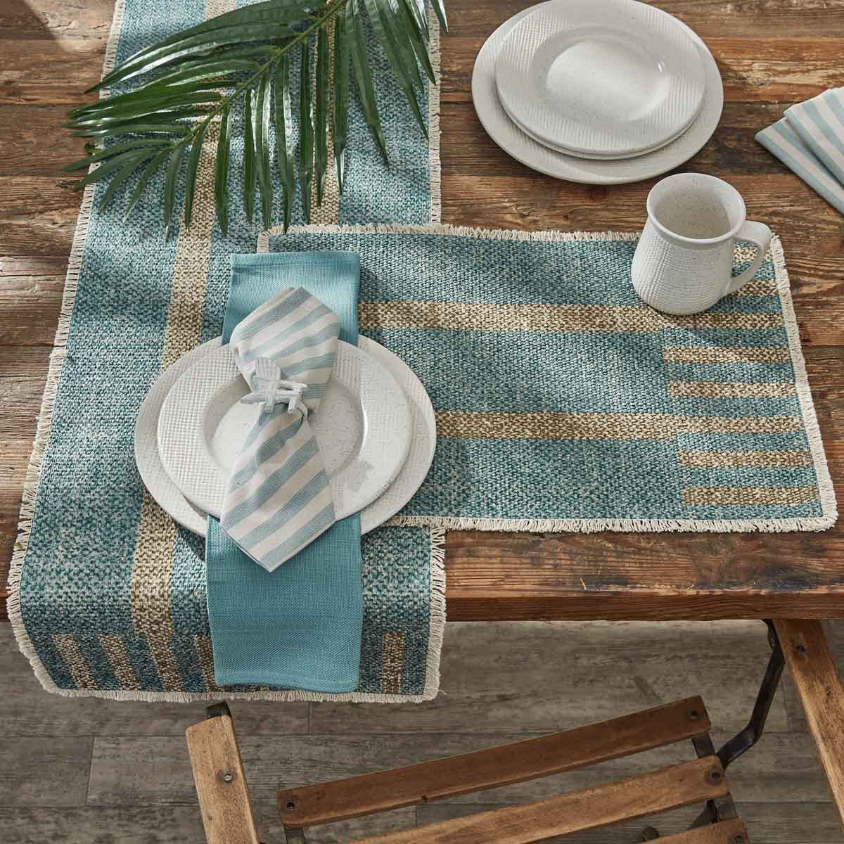 River Runner Stripe Table Runner 13X54