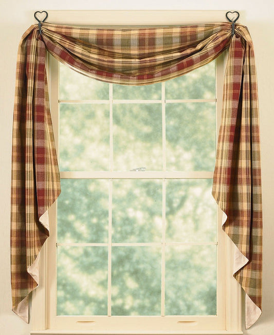 Saffron Fishtail Swag