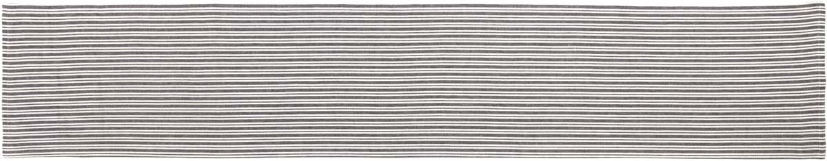 Classic Stripe Black 72" Table Runner
