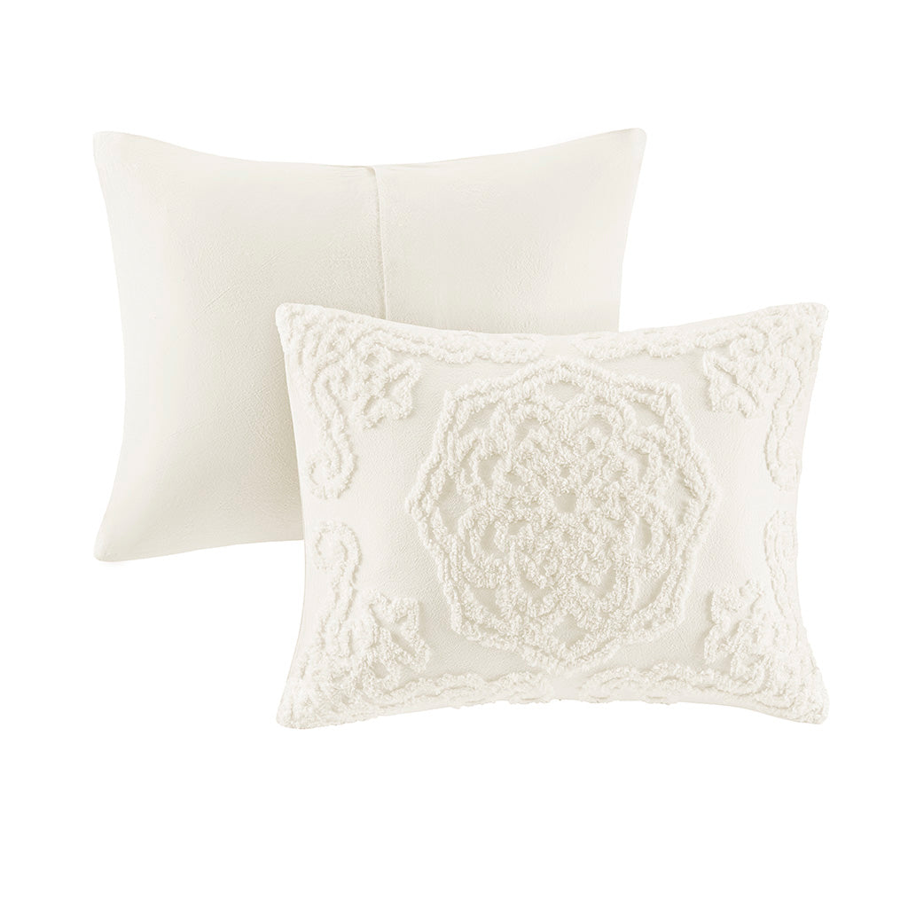 Laetitia 2 Piece Cotton Chenille Comforter Set