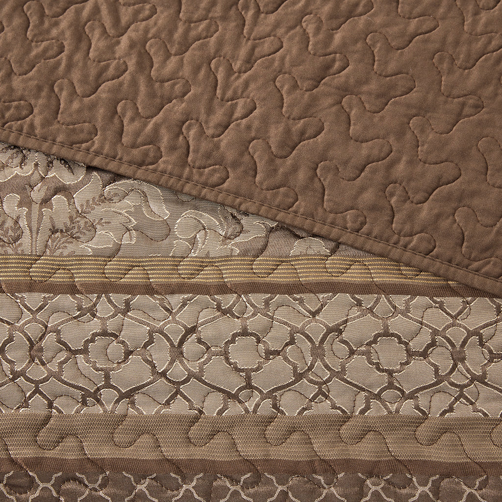 Bellagio 5 Piece Reversible Jacquard Bedspread Set