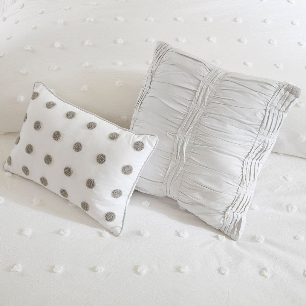 Brooklyn Cotton Jacquard Duvet Cover Set