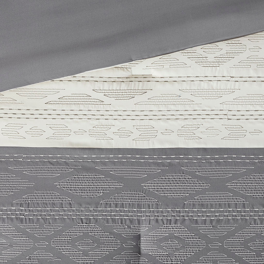Helena 8 Piece Embroidered Comforter Set