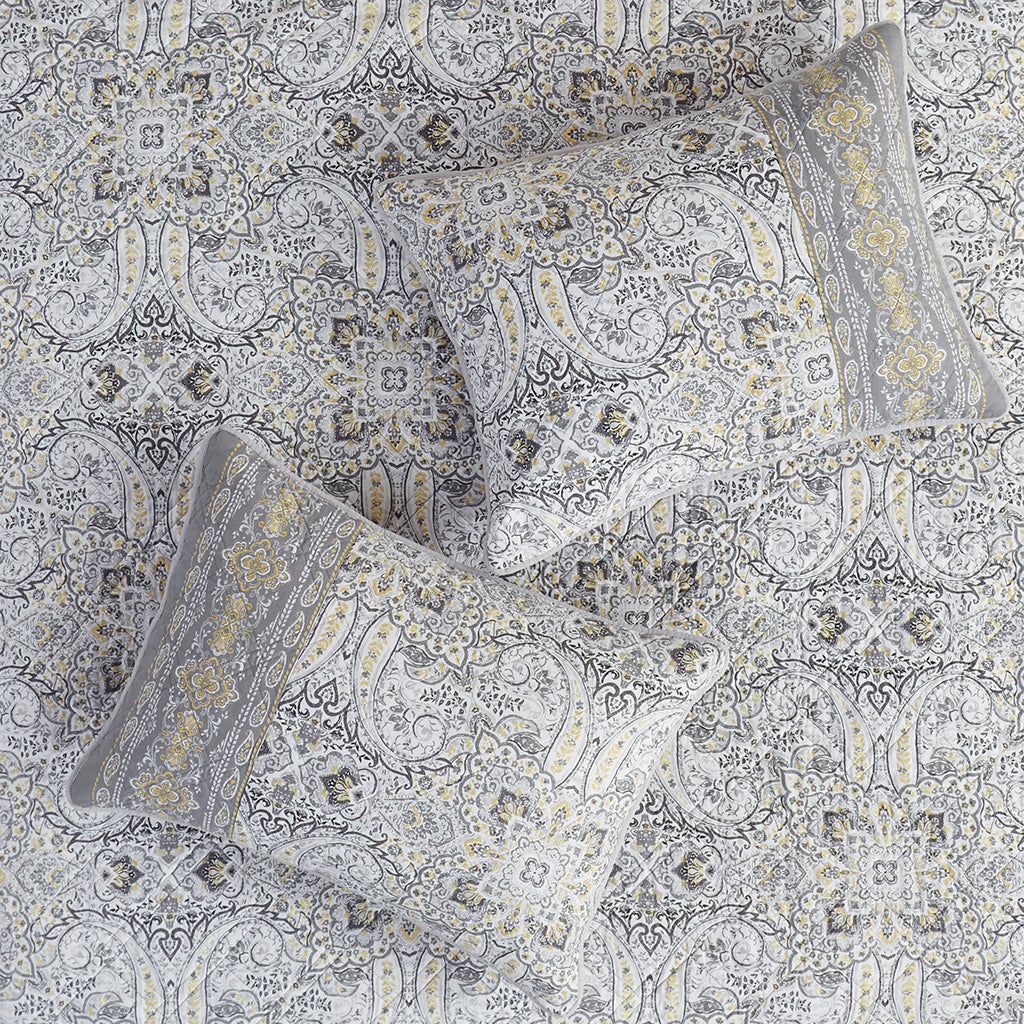 Miramar 3 Piece Reversible Cotton Coverlet Set