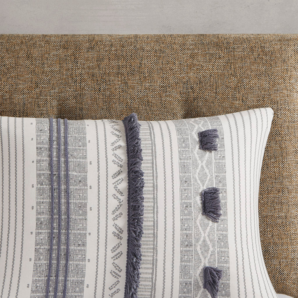 Cody 3 Piece Cotton Duvet Cover Set