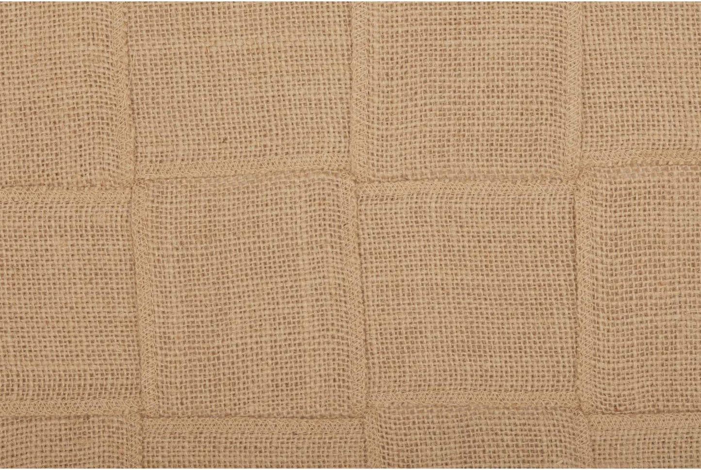 Jute Burlap Natural Basket Weave 48" Runner
