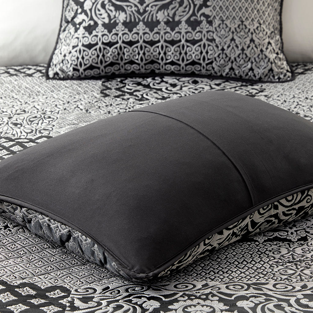 Cassian 3 Piece Reversible Jacquard Coverlet Set