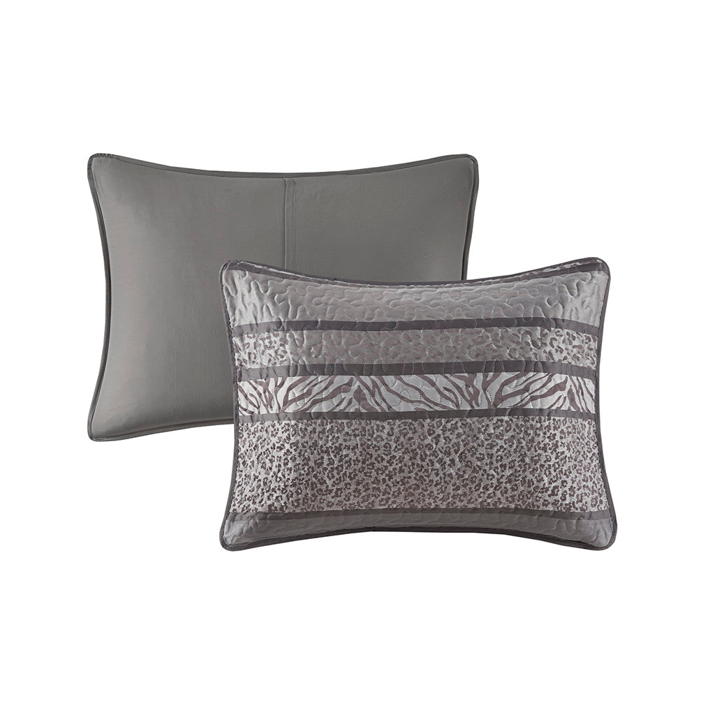Seri 3 Piece Reversible Jacquard Coverlet Set