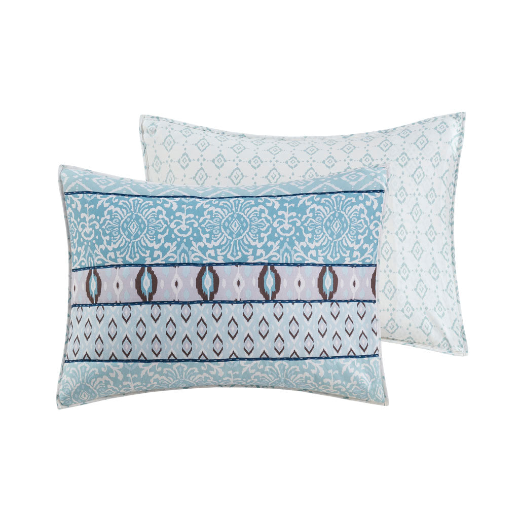 Kamila 3 Piece Reversible Cotton Coverlet Set