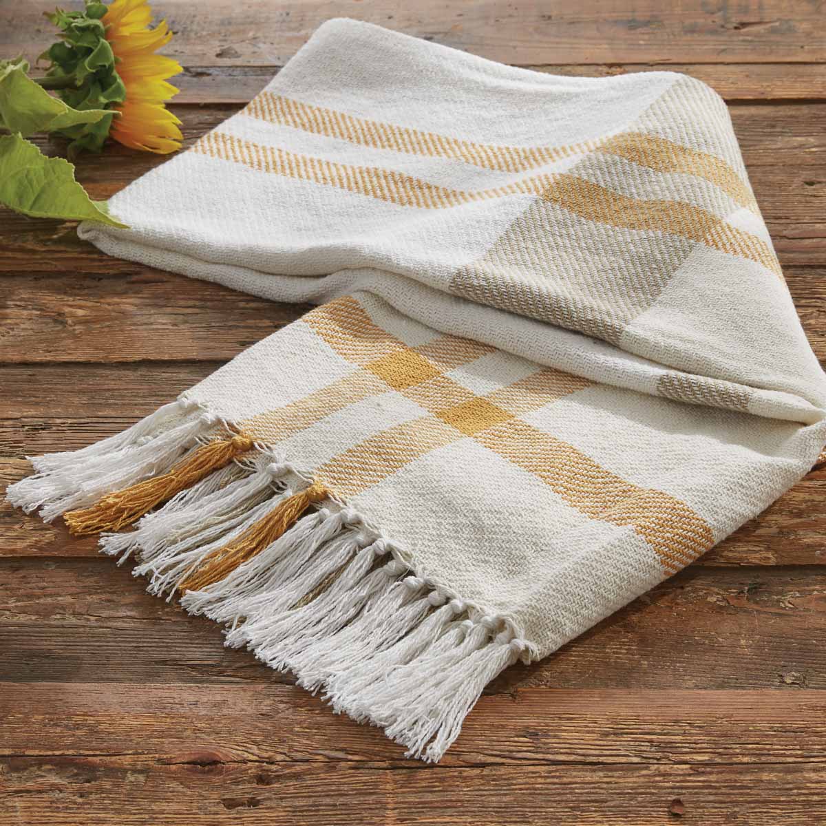 Wicklow Check Dishtowel Set - Yellow