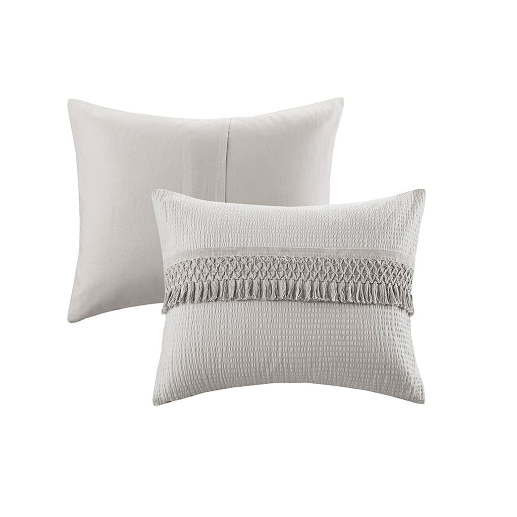 Amaya 3 Piece Cotton Seersucker Comforter Set