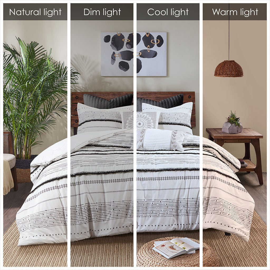 Nea Comforter Set with Trims