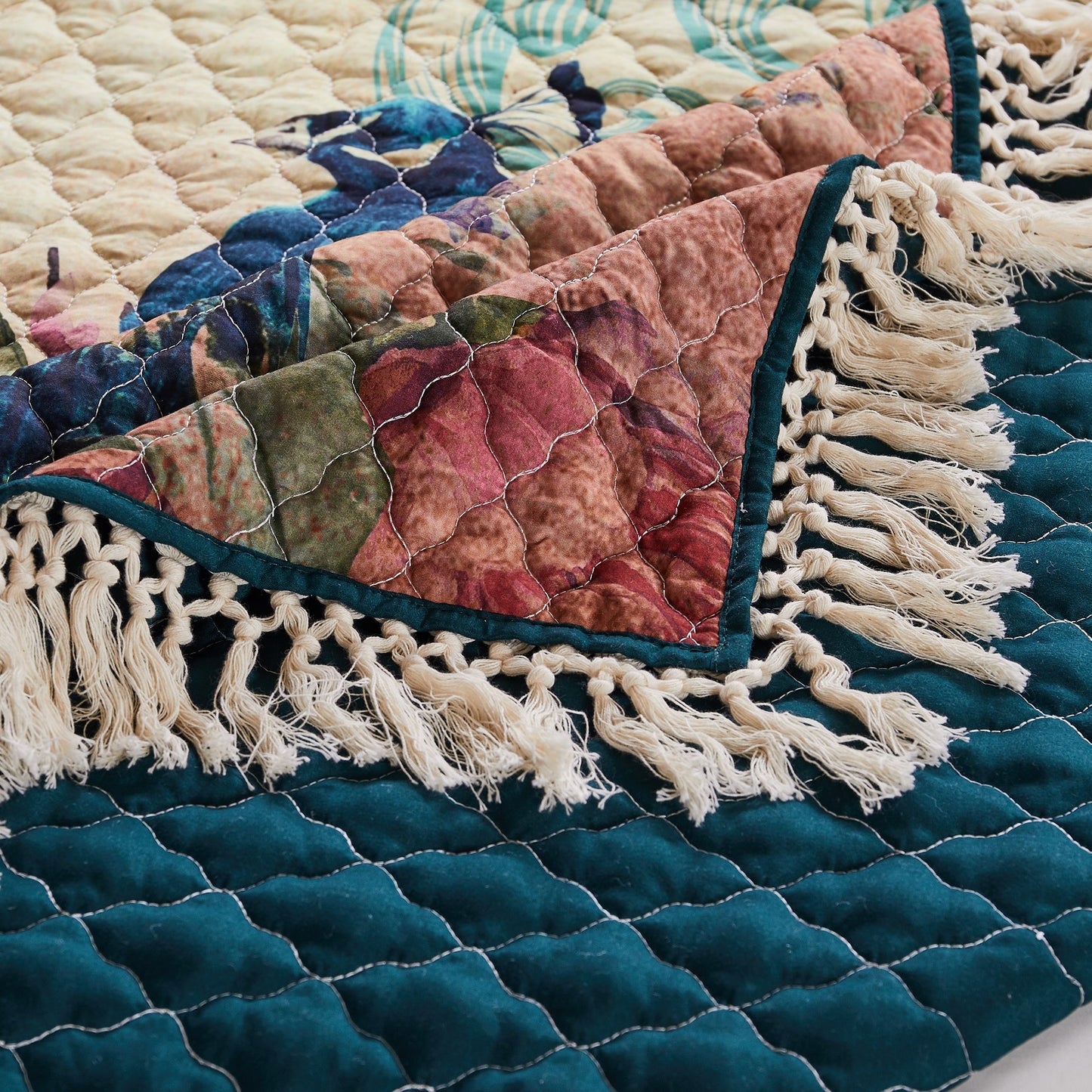 Eden Peacock Quilt Set