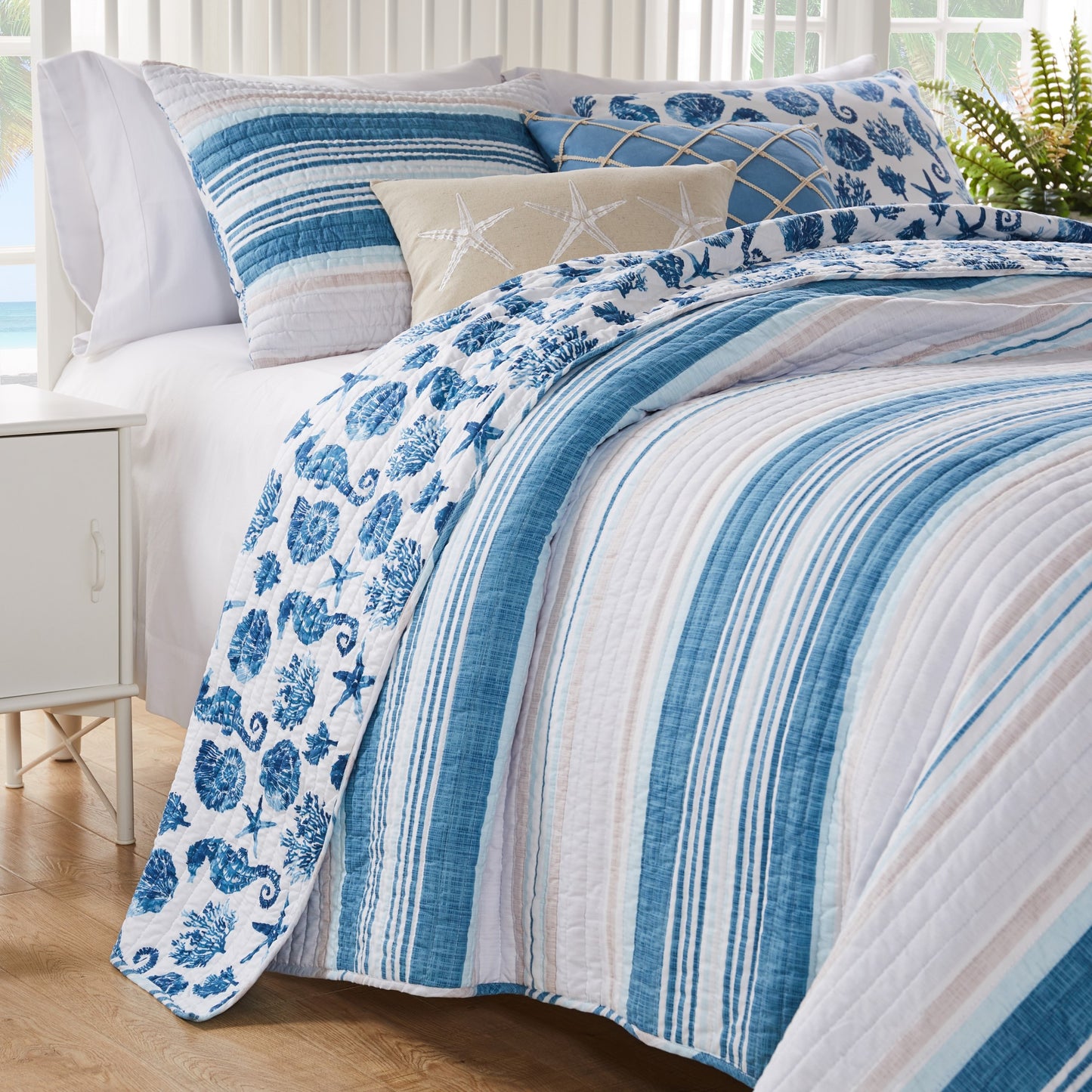 Pebble Beach Quilt Set