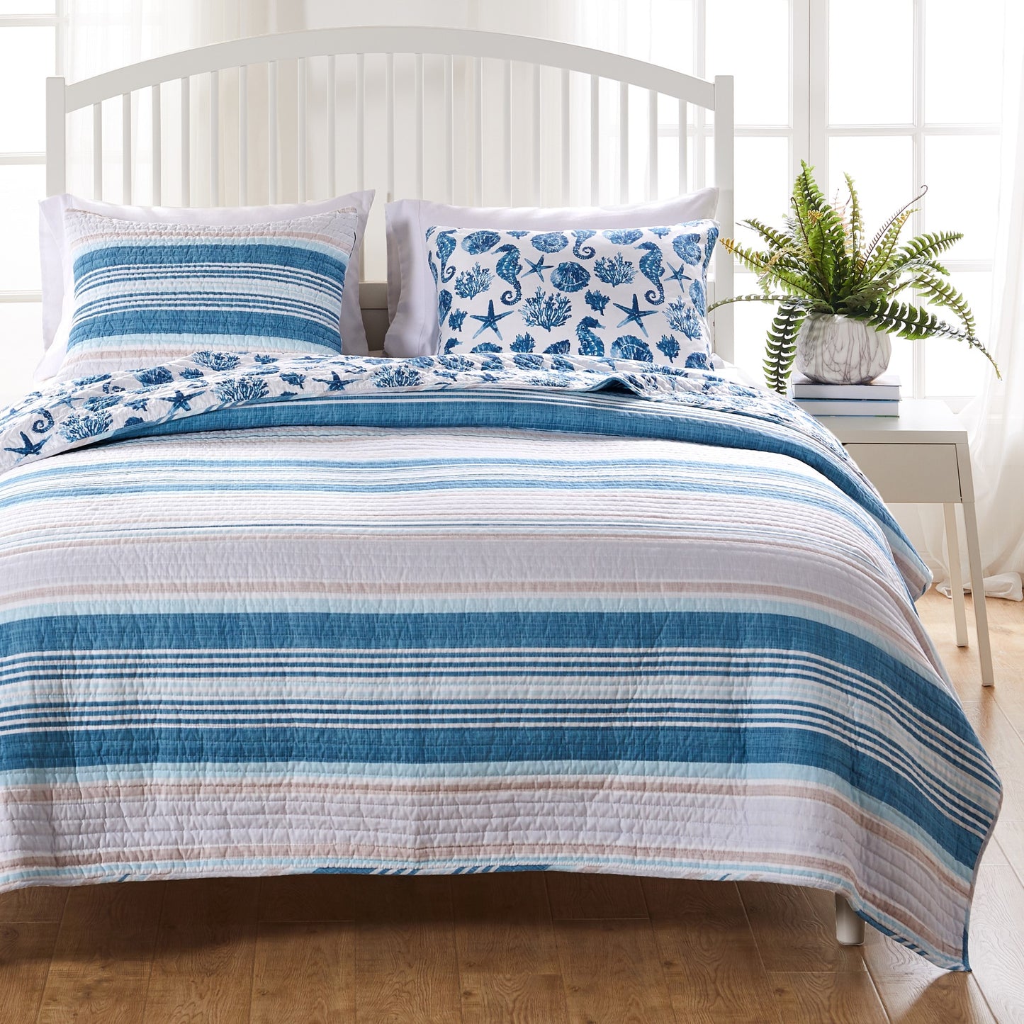 Pebble Beach Quilt Set
