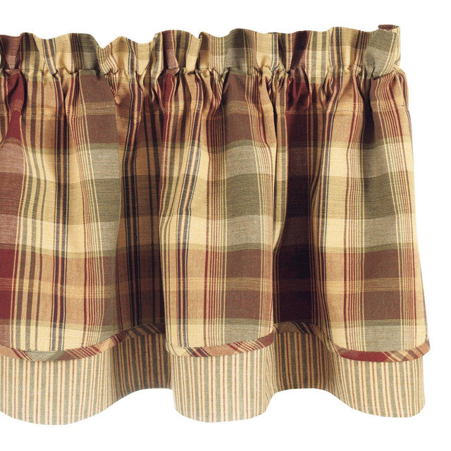 Saffron Layered Valance