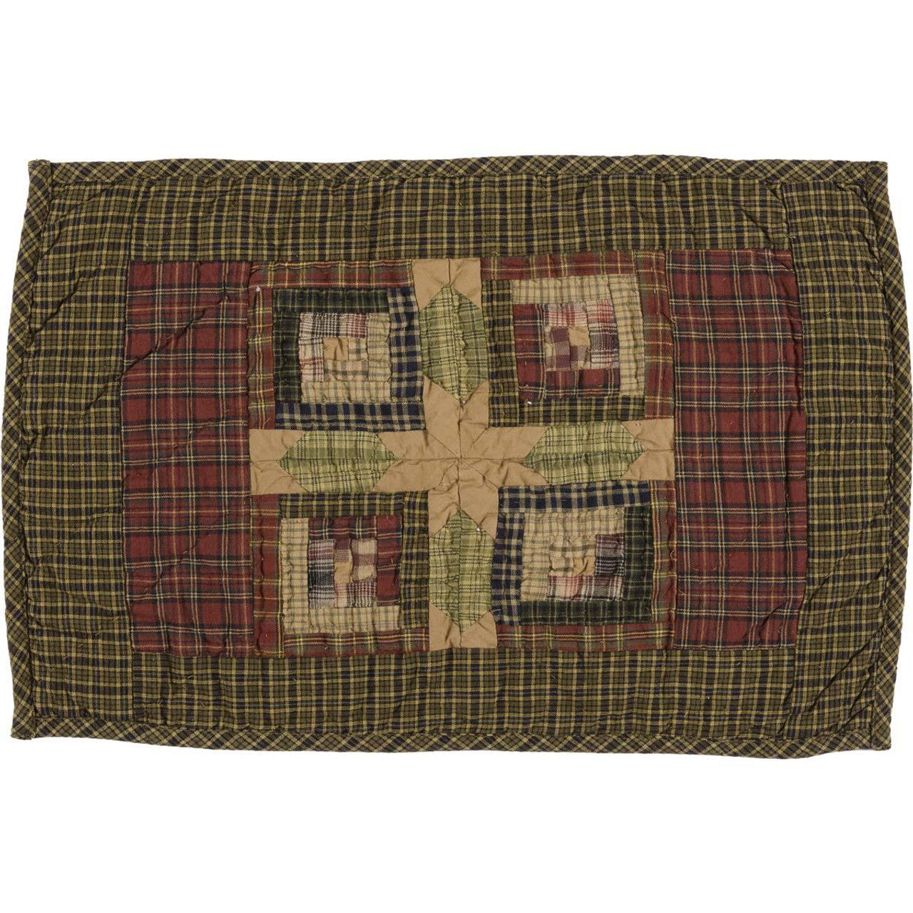Tea Cabin Quilted Placemat Set