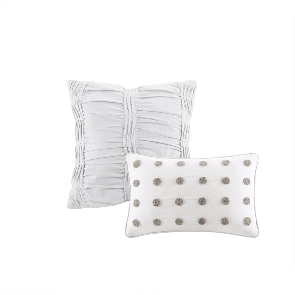 Brooklyn Cotton Jacquard Duvet Cover Set