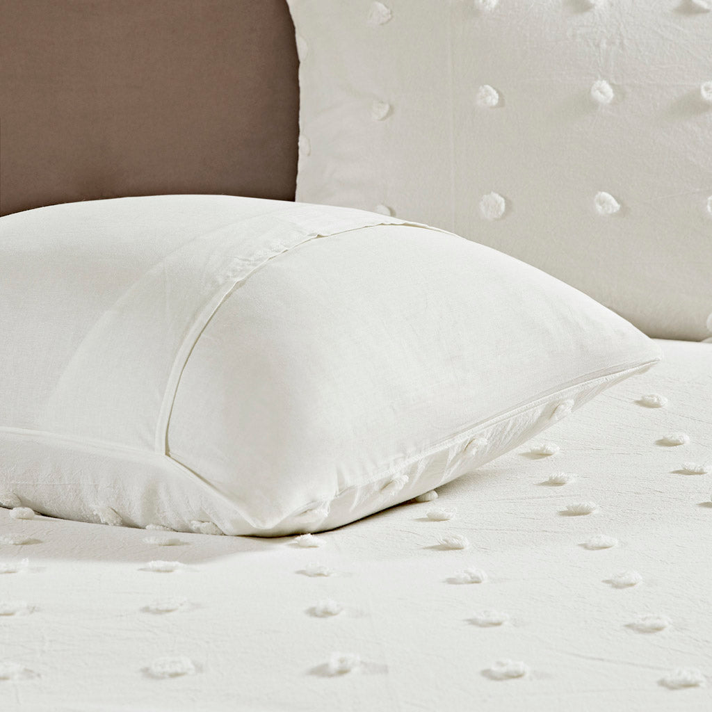 Brooklyn Cotton Jacquard Duvet Cover Set