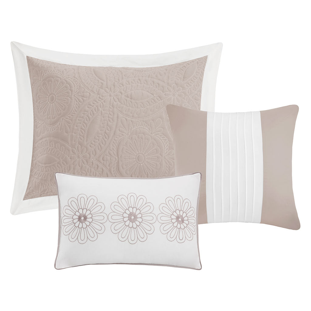 Ashbury 5 Piece Reversible Bedspread Set