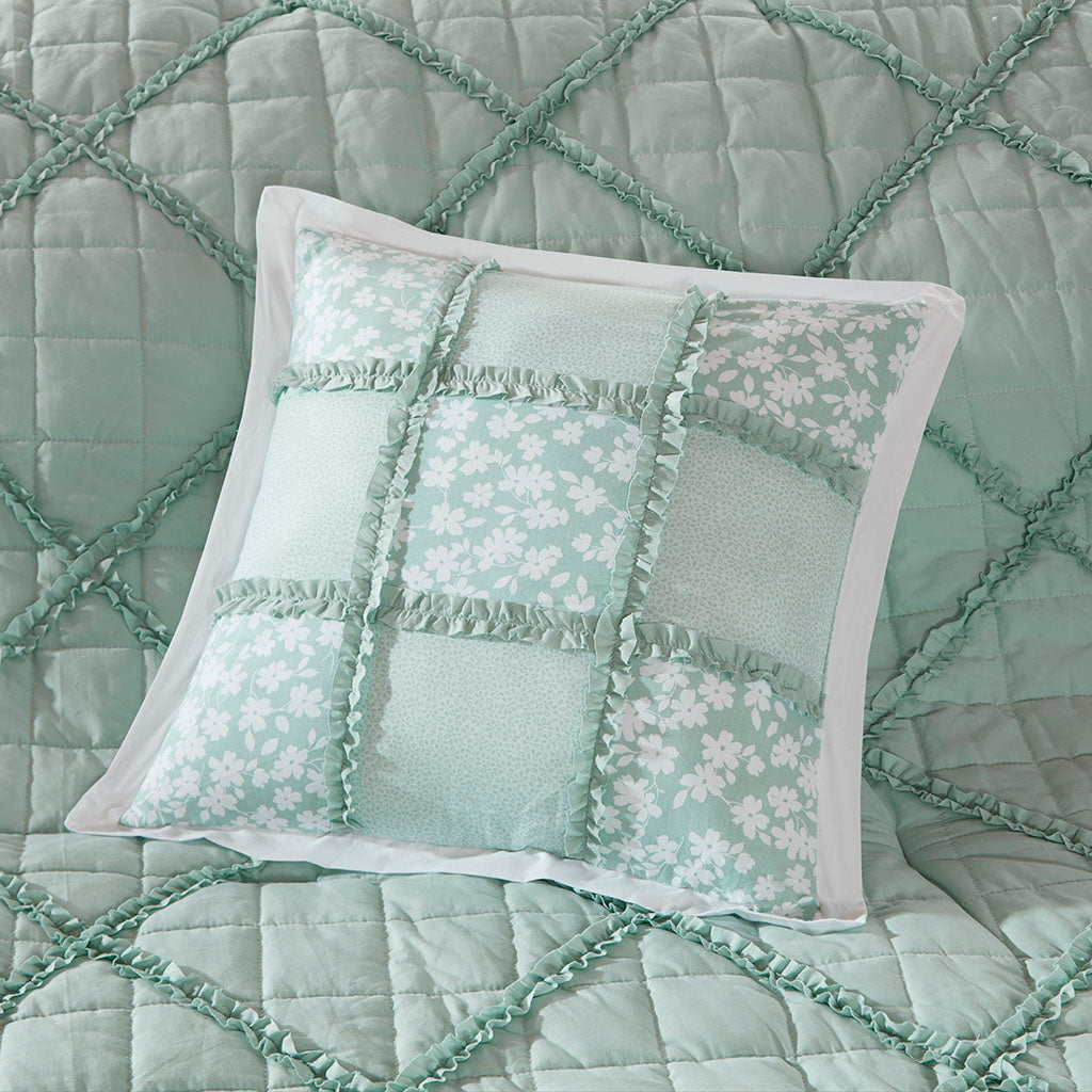 Mindy 9 Piece Cotton Percale Comforter Set